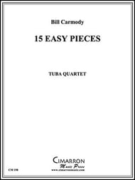 15 PIECES FOR BASS CLEF INSTRUMENTS 2 Euphonium 2 Tuba Quartet P.O.D. cover Thumbnail